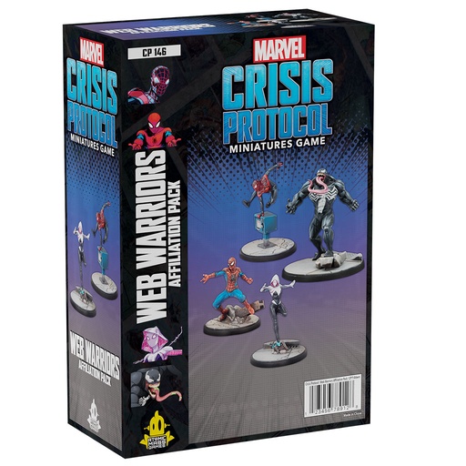 [AMG-CP146EN] Marvel Crisis Protocol: Web Warriors Affiliation Pack