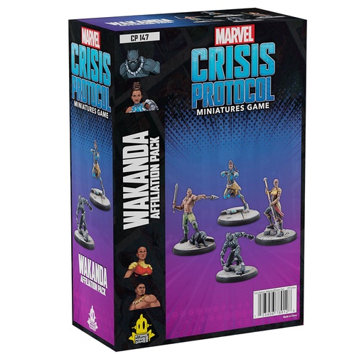 [AMG-CP147EN] Marvel Crisis Protocol: Wakanda Affiliation Pack