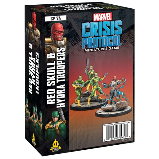 [AMG-CP74EN] Marvel Crisis Protocol: Red Skull & Hydra Troops