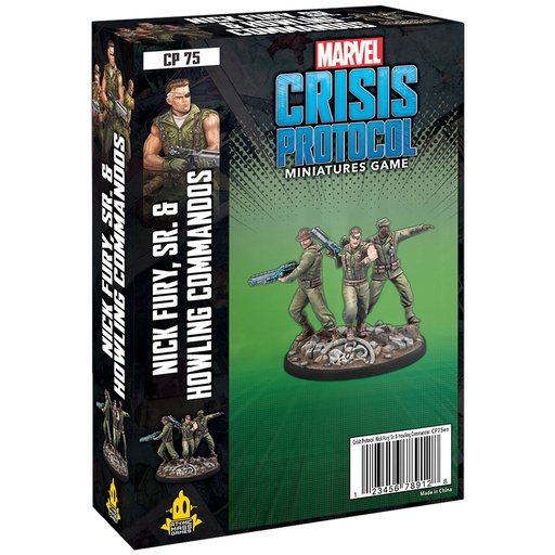 [AMG-CP75EN] Marvel Crisis Protocol: Nick Fury, Sr. & Howling Commandos