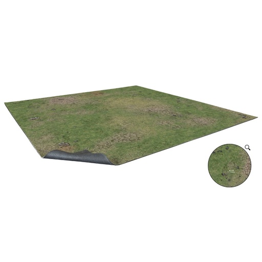 [BST-XX011] Battle Systems: Grassy Fields Gaming Mat 3x3 - Grid