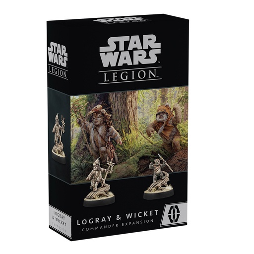 [AMG-SWL110EN] Star Wars: Legion: Logray & Wicket Commander Expansion