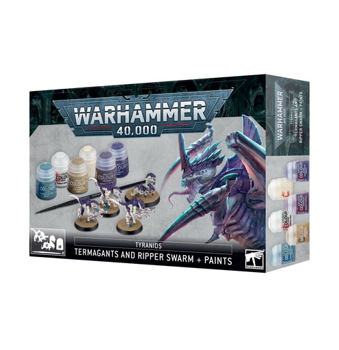 [GAW-55170106001] Warhammer 40k: Termagants and Ripper Swarm + Paints