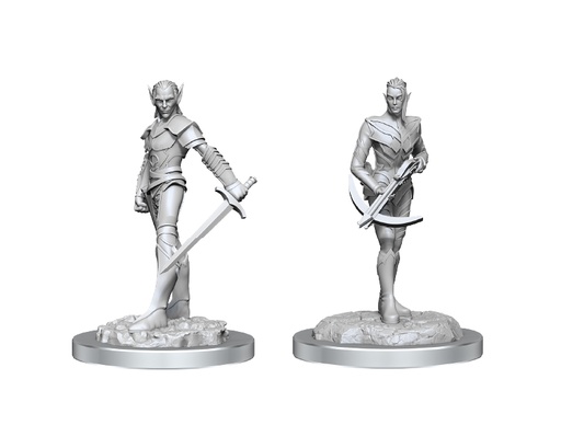 [WZK-90525] D&D Nolzur's Marvelous Miniatures: Drow Fighters