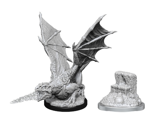 [WZK-90589] D&D Nolzur's Marvelous Miniatures: White Dragon Wyrmling