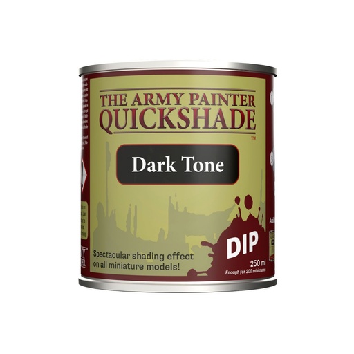 [TAP-QS1003P] The Army Painter: Quickshade Dip: Dark Tone