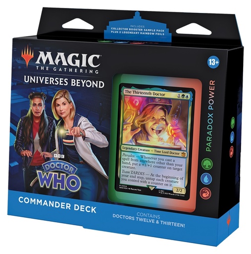 [WOC-D23630000-04] Magic The Gathering: Doctor Who: Paradox Power Commander Deck