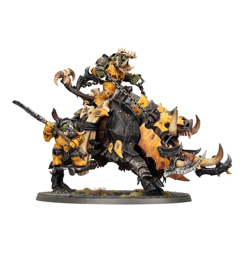 [GAW-99120209111] Warhammer AoS: Orruk Warclans: Tuskboss on Maw-Grunta