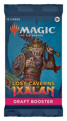 [WOC-D23880000] Magic The Gathering: The Lost Caverns of Ixalan: Draft Booster Pack