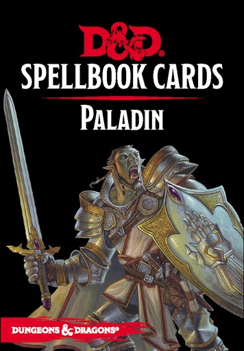 [GF9-73919] Dungeons & Dragons: Spellbook Cards: Paladin