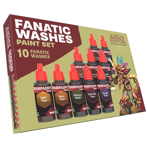 [TAP-WP8068P] Warpaints Fanatic: Washes Paint Set