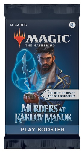 [WOC-D30250000] Magic The Gathering: Murders at Karlov Manor: Play Booster Pack