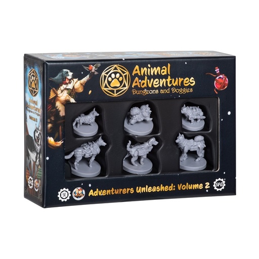 [SFL-AADD-002] Animal Adventures: Dungeons and Doggies: Adventurers Unleashed: Volume 2