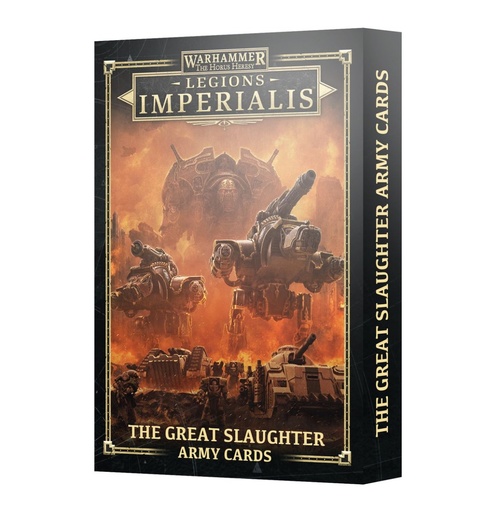 [GAW-60052699001] Legions Imperialis: The Great Slaughter Army Cards