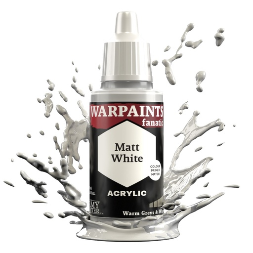 [TAP-WP3012P] Warpaints Fanatic: Acrylic: Matt White