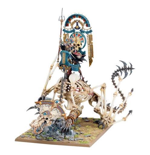 [GAW-99122717001] The Old World: Tomb Kings of Khemri: Tomb King on Necrolith Bone Dragon