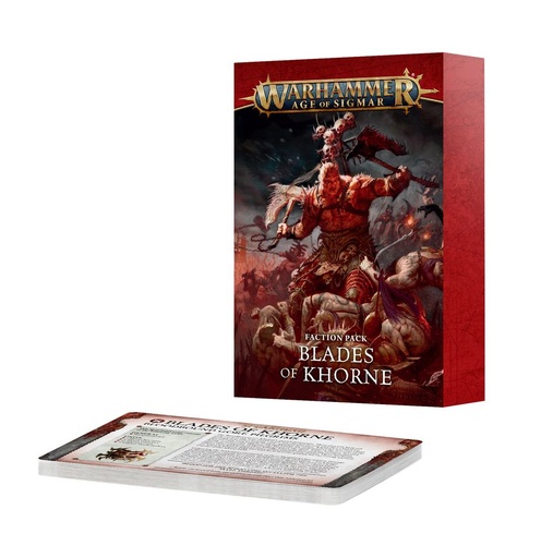 [GAW-60050201009] Warhammer AoS: Faction Pack: Blades of Khorne