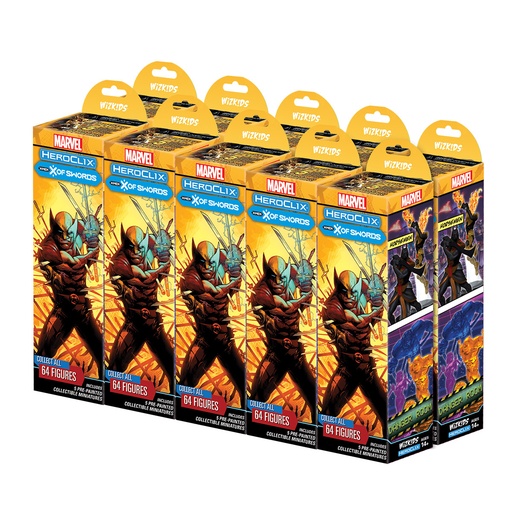 [WZK-84837] Marvel HeroClix: X-Men X of Swords: Booster Brick