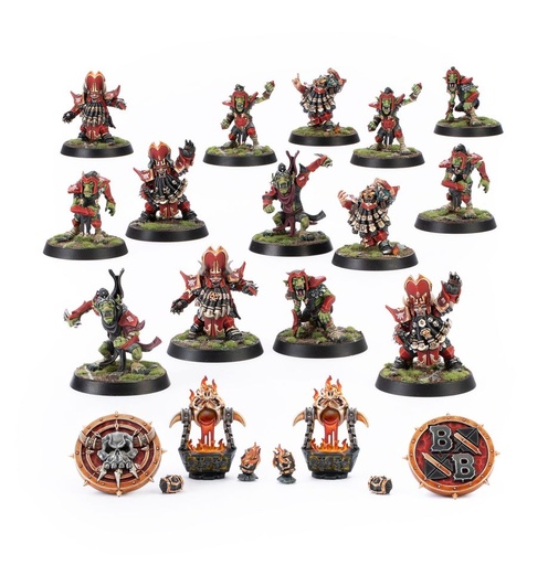 [GAW-99120911001] Blood Bowl: Chaos Dwarf Team: The Zharr-Naggrund Ziggurats