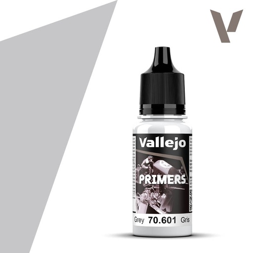 [VAL-70601] Vallejo Surface Primer: Grey (18 ml)