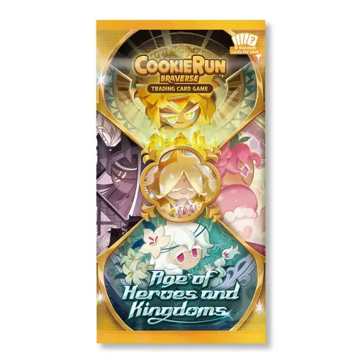 [DSC-8809454055619] CookieRun Braverse TCG: Age of Heroes and Kingdoms: Booster Pack