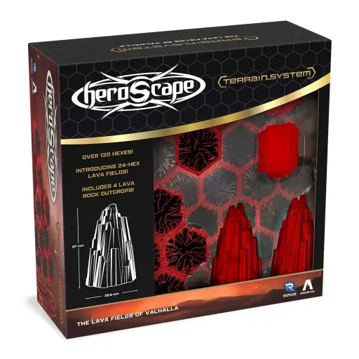 [RGS-02792] Heroscape: The Lava Fields of Valhalla Terrain Expansion