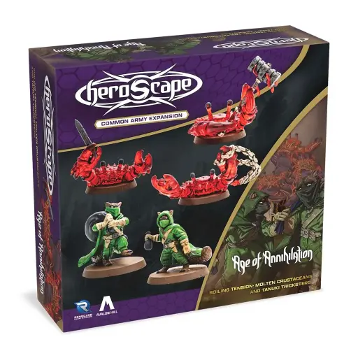 [RGS-02796] Heroscape: Molten Crustaceans & Tanuki Tricksters Common Army Expansion