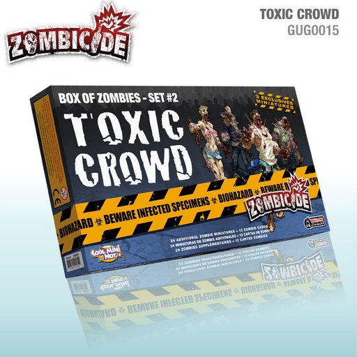 [CMN-GUG0015] Zombicide: Toxic Crowd - Box of Zombies Set #2