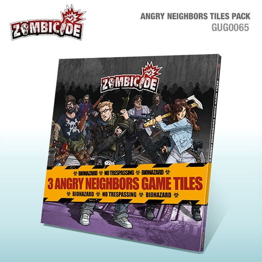 [CMN-GUG0065] Zombicide: Angry Neighbors Tile Pack