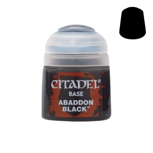 [GAW-9918995023206] Citadel Base Paint: Abaddon Black