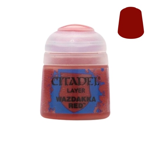 [GAW-9918995121206] Citadel Layer Paint: Wazdakka Red