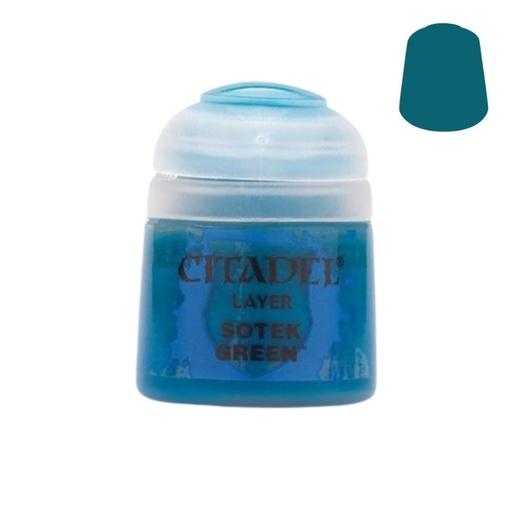 [GAW-9918995122406] Citadel Layer Paint: Sotek Green