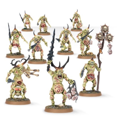 [GAW-99129915039] Warhammer AoS: Maggotkin of Nurgle: Plaguebearers