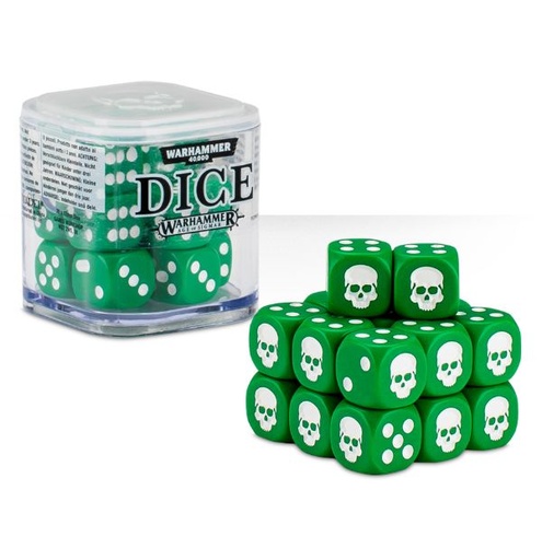 [GAW-9922999914206-Green] Citadel 12mm Dice Cube - Green